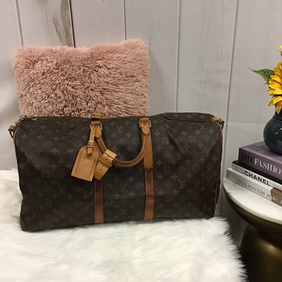 Louis Vuitton Monogram Keepall 55 Bandouliere - Picture 1 of 13